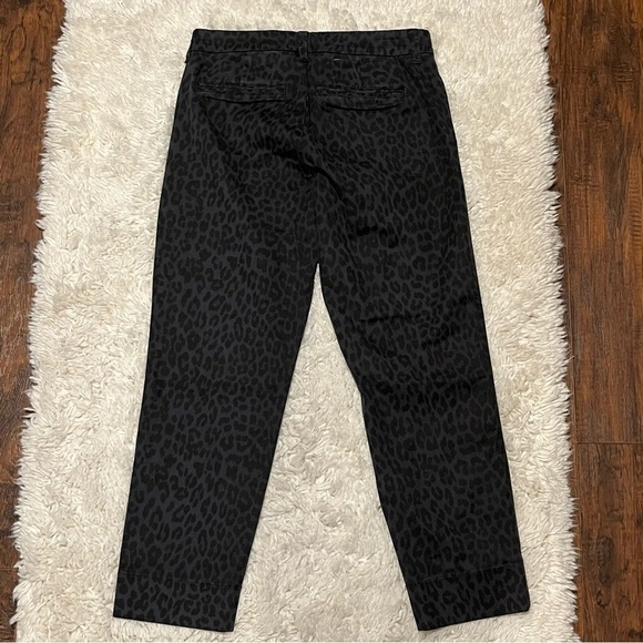 Pistola Blue Gray Leopard Print Womens Size 28 Chino Trouser Pants NWT - Picture 7 of 10